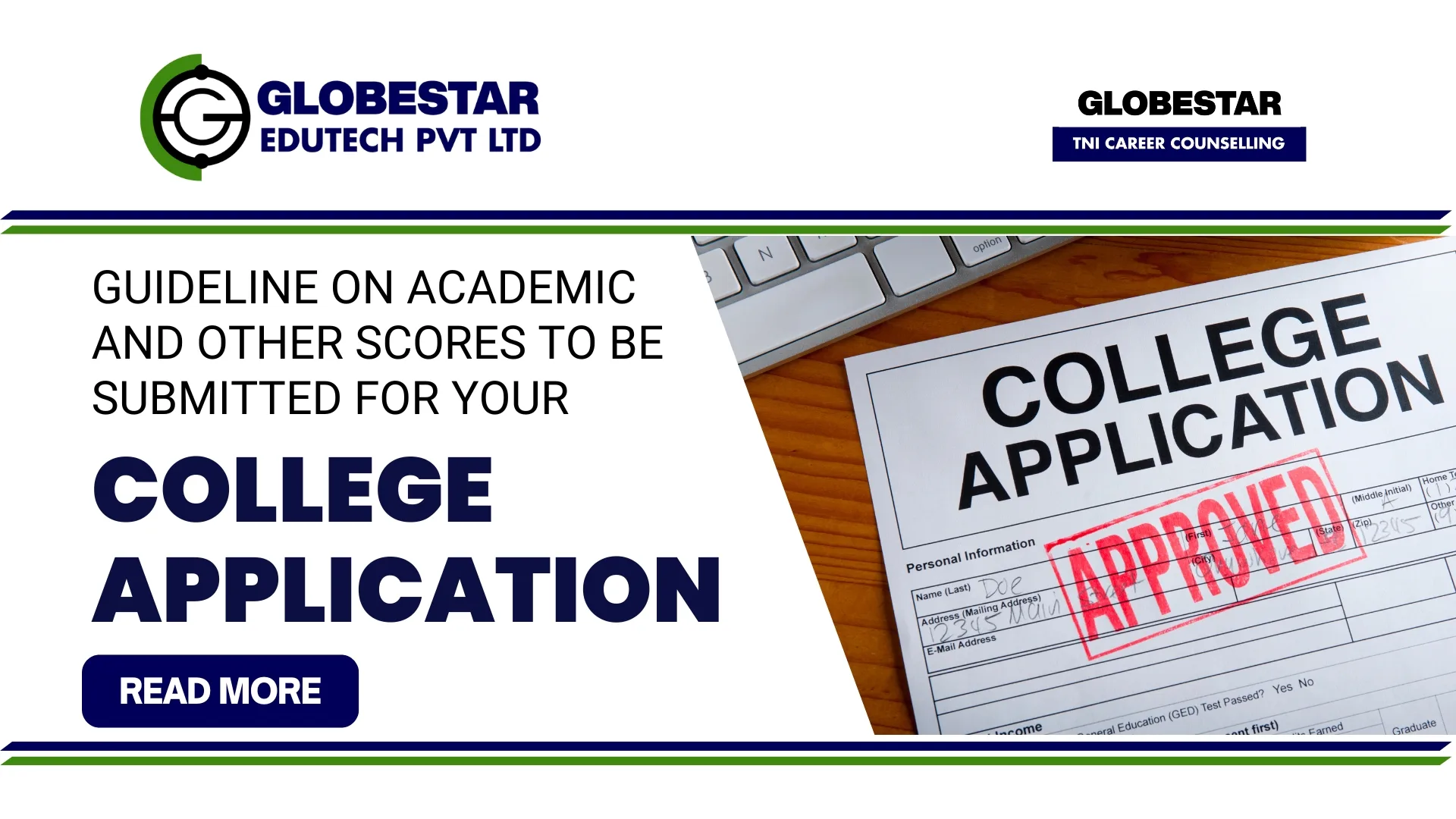 Blog - Guideline on academic and other scores to be submitted for your college application